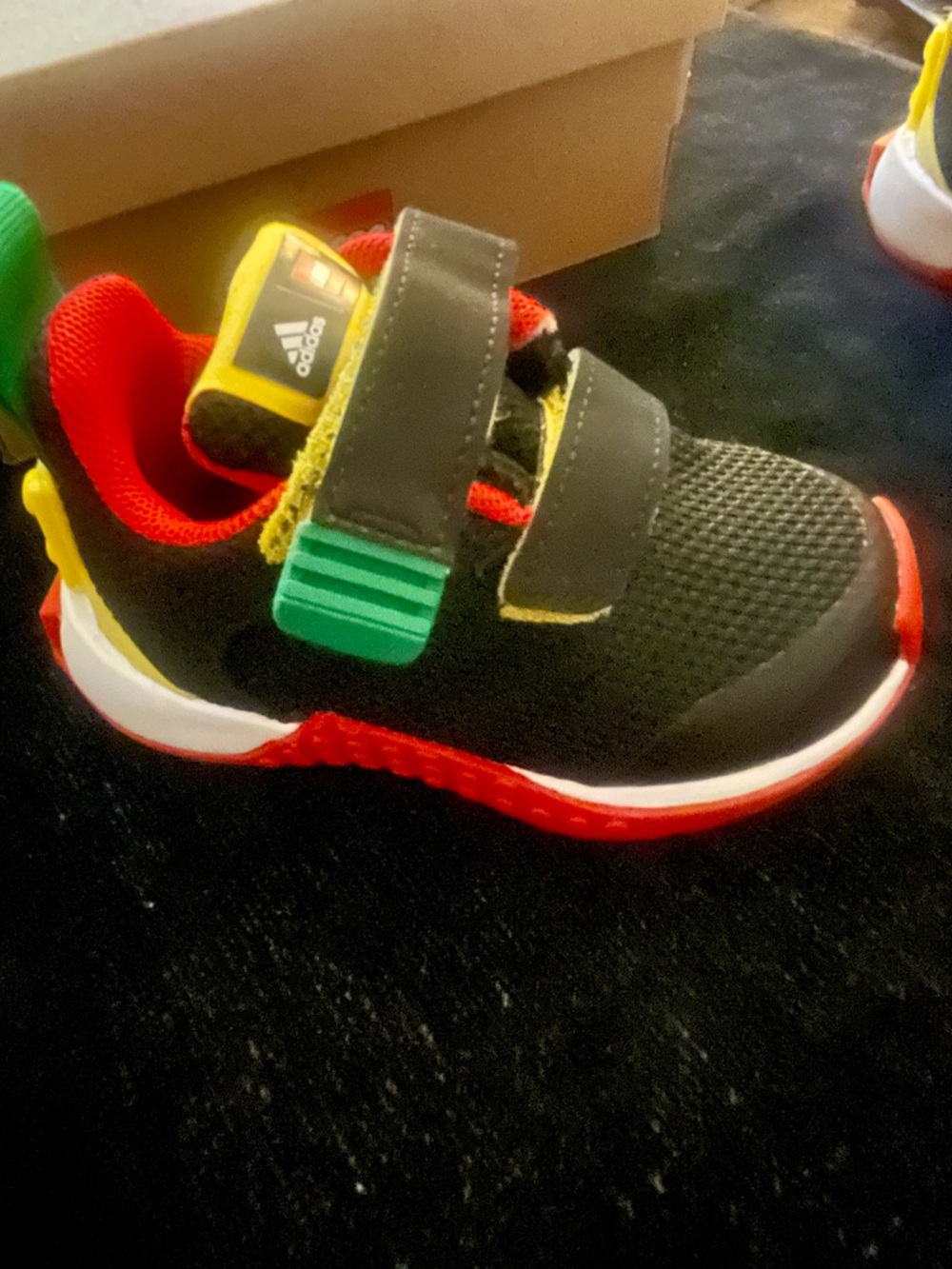New toddler Adidas Lego size 5
